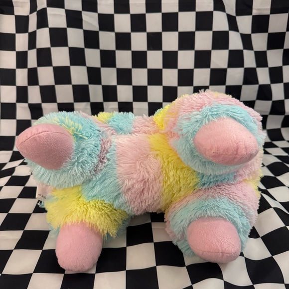 Rainbow Amuse alpaca Alpacasso plushie - Picture 5 of 8